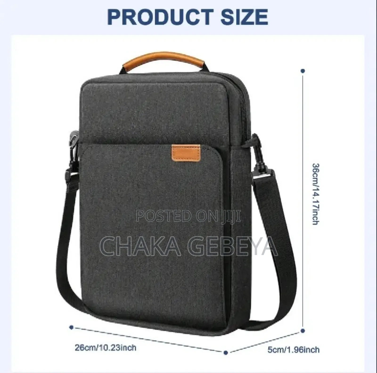 Wiwu Pioneer Laptop Tablet Bag - Fits Up to 12.9", Water Resistant