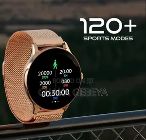 Elegant Women's Smartwatch - Custom Watch Faces, 7-10 Day Battery