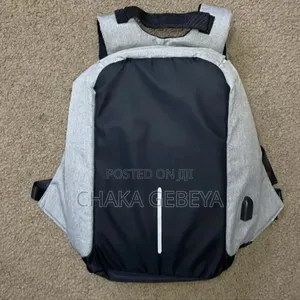 Anti-Theft Travel Backpack With Hidden Zippers for Laptop Valuables