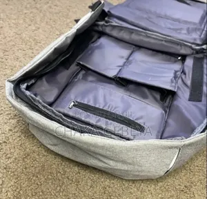 Travel Safely -Secure Laptop Backpack With Lockable Zippers Usb Port