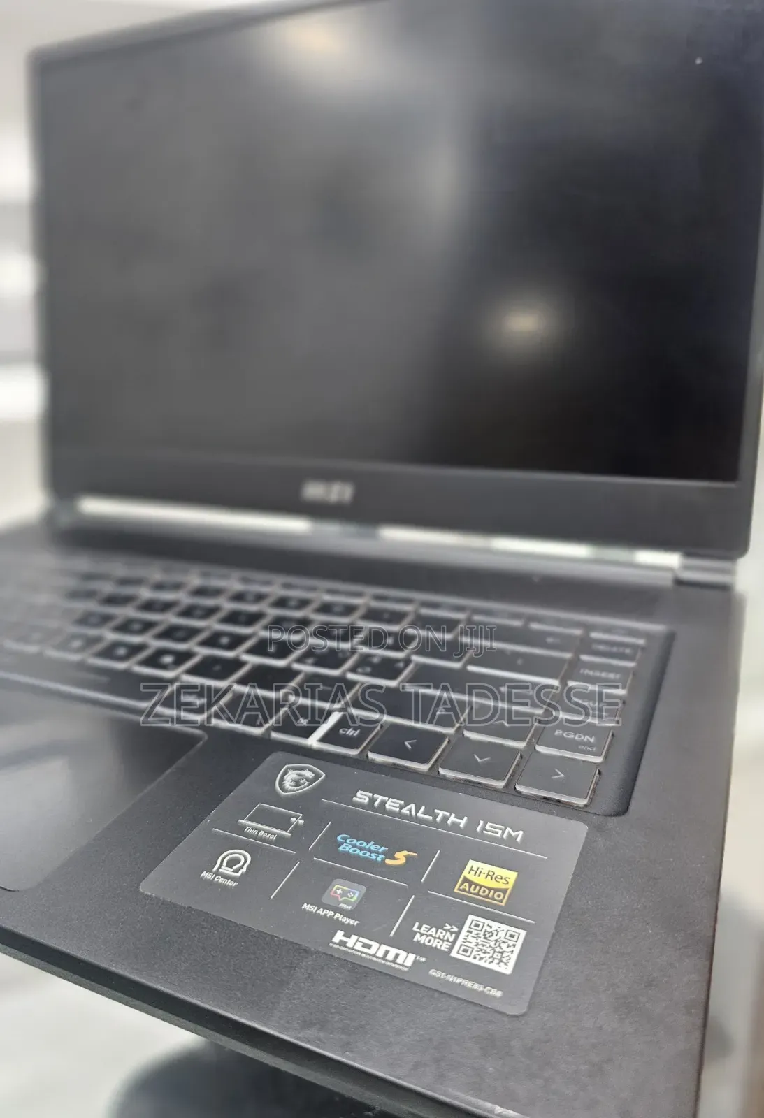 New Laptop MSI 16GB Intel Core I7 SSD 512GB