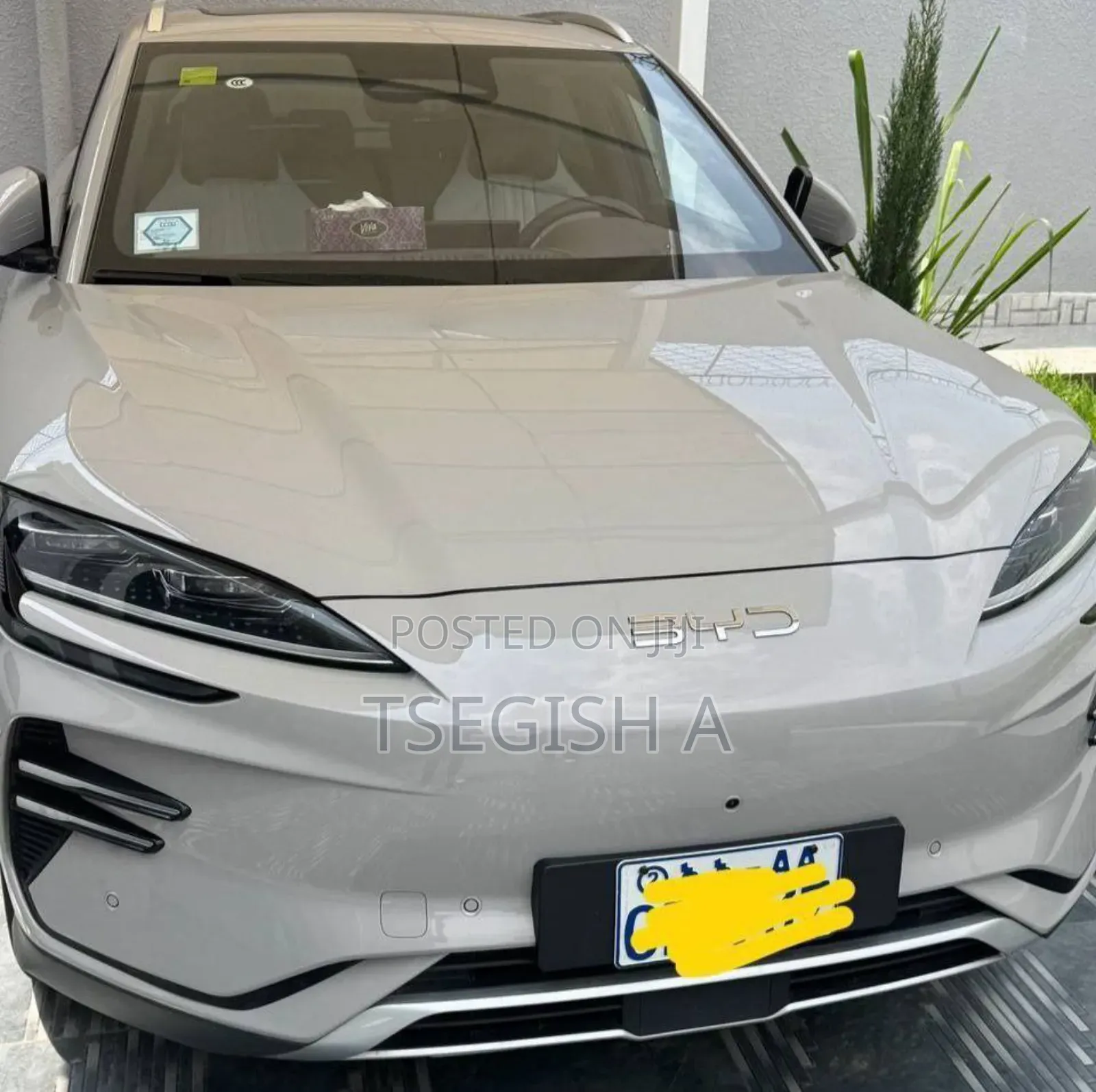 New BYD Song Plus 2025 Gray