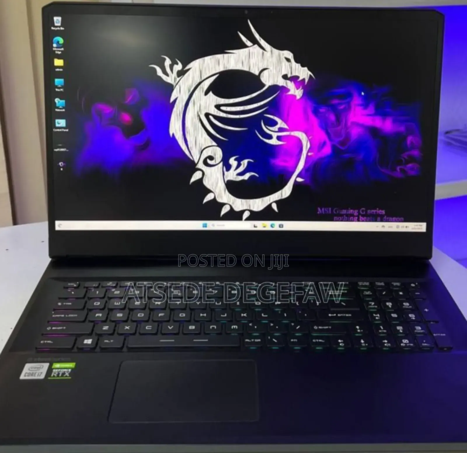 New Laptop MSI GP66 LEOPARD 10UG 32GB Intel Core I7 SSD 1T