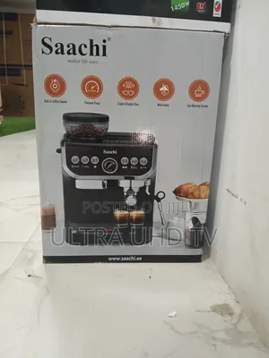 Saachi 19-Bar Coffee Maker With Built-in Grinder, Model Nl-Cof-7066cg