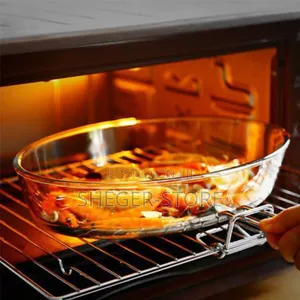 Orginal 3pcs የመስታዎት ፓትራዎች (Glass Bakewares,ገበታ ላይ መቅረብ የሚችሉ ውብ ፓትራዎች