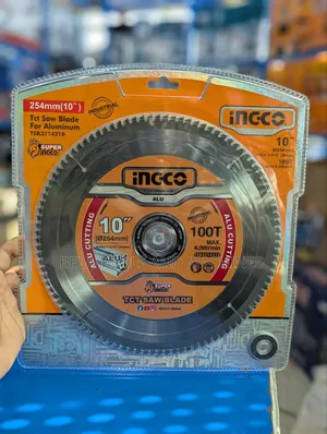 Original Ingco Disk Blade 255mm 100th for Aluminum Used High Quality