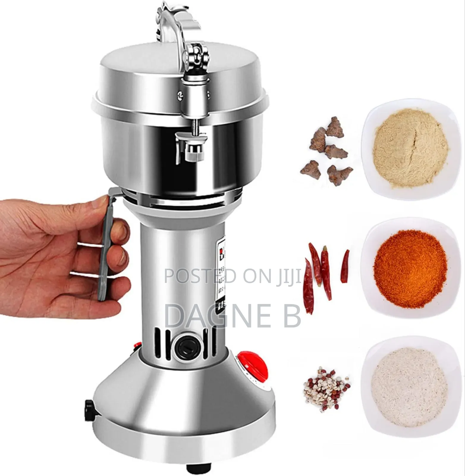 Electric Grain Mill and Coffee Grinder የቡና እና የቅመም መፍጫ