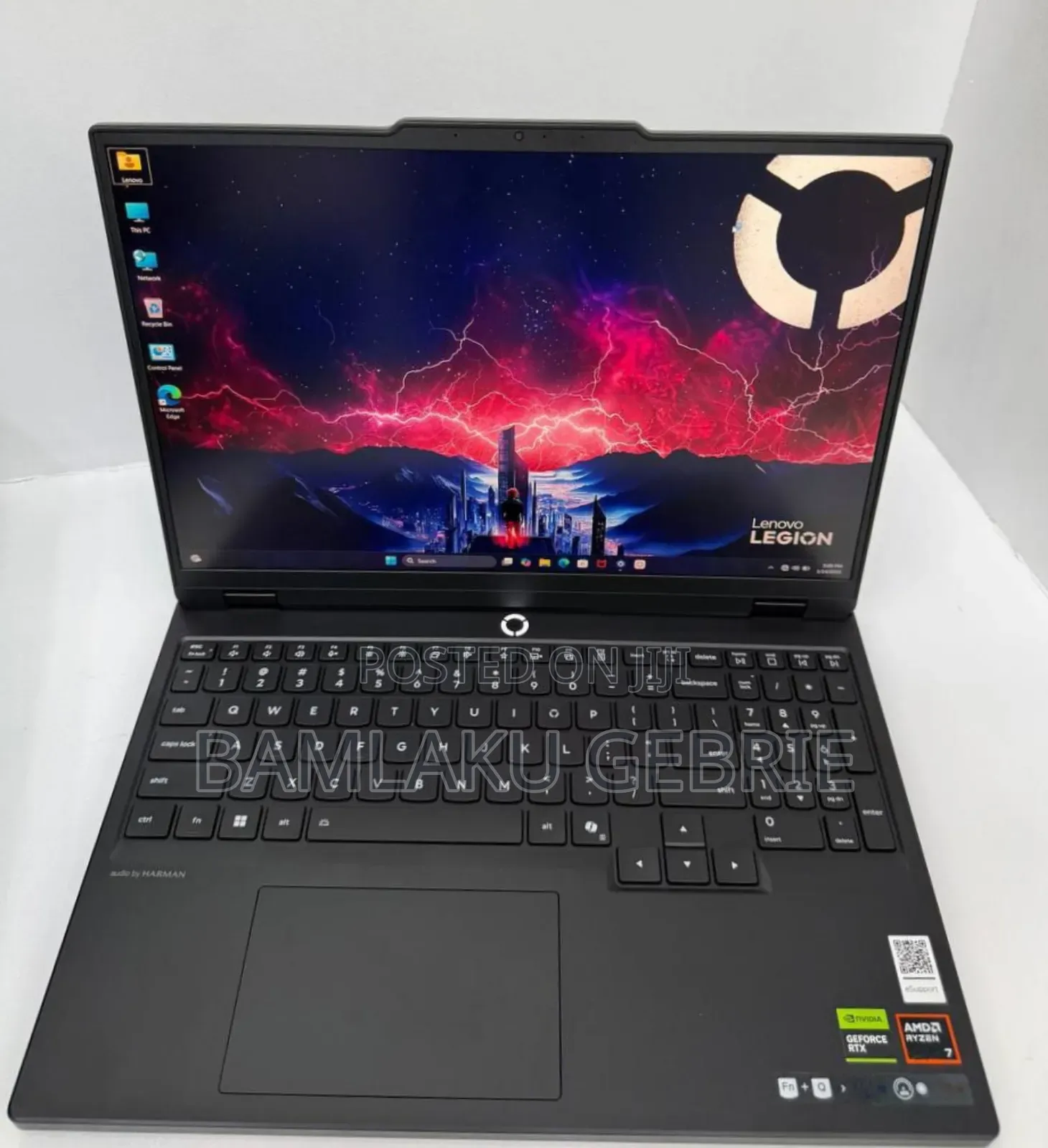 New Laptop Lenovo Legion 5 16GB AMD Ryzen 7 SSD 512GB