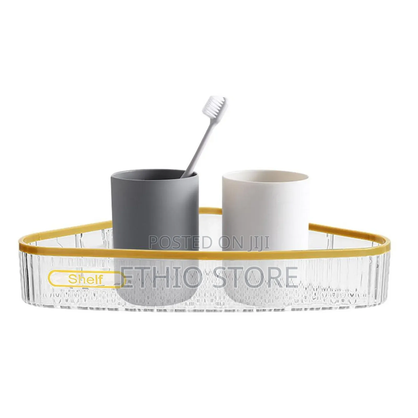 Single Adhesive Corner Storage Rack
