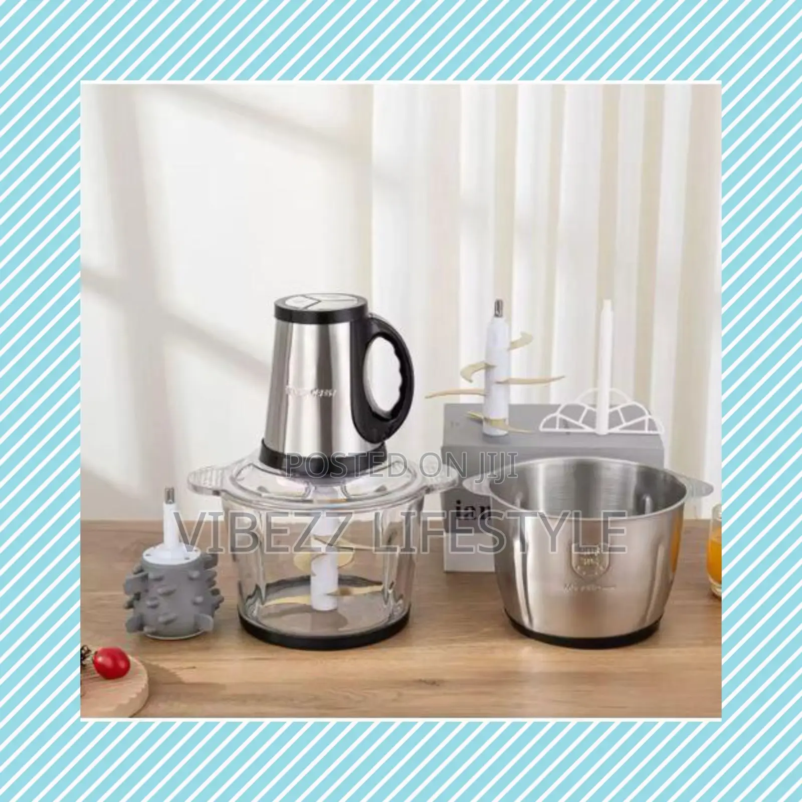 3 in 1 Chopper and Garlic Peeler