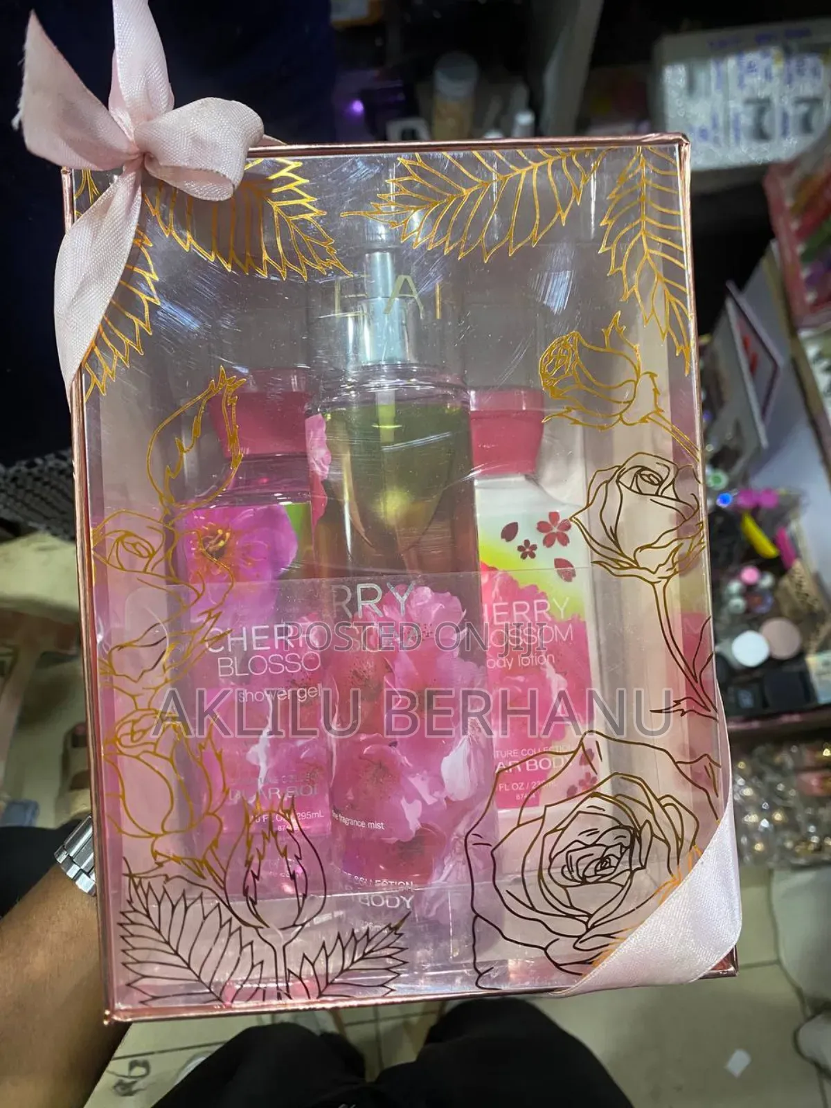 Dear Body Cherry Blossom Set – 3 PCS