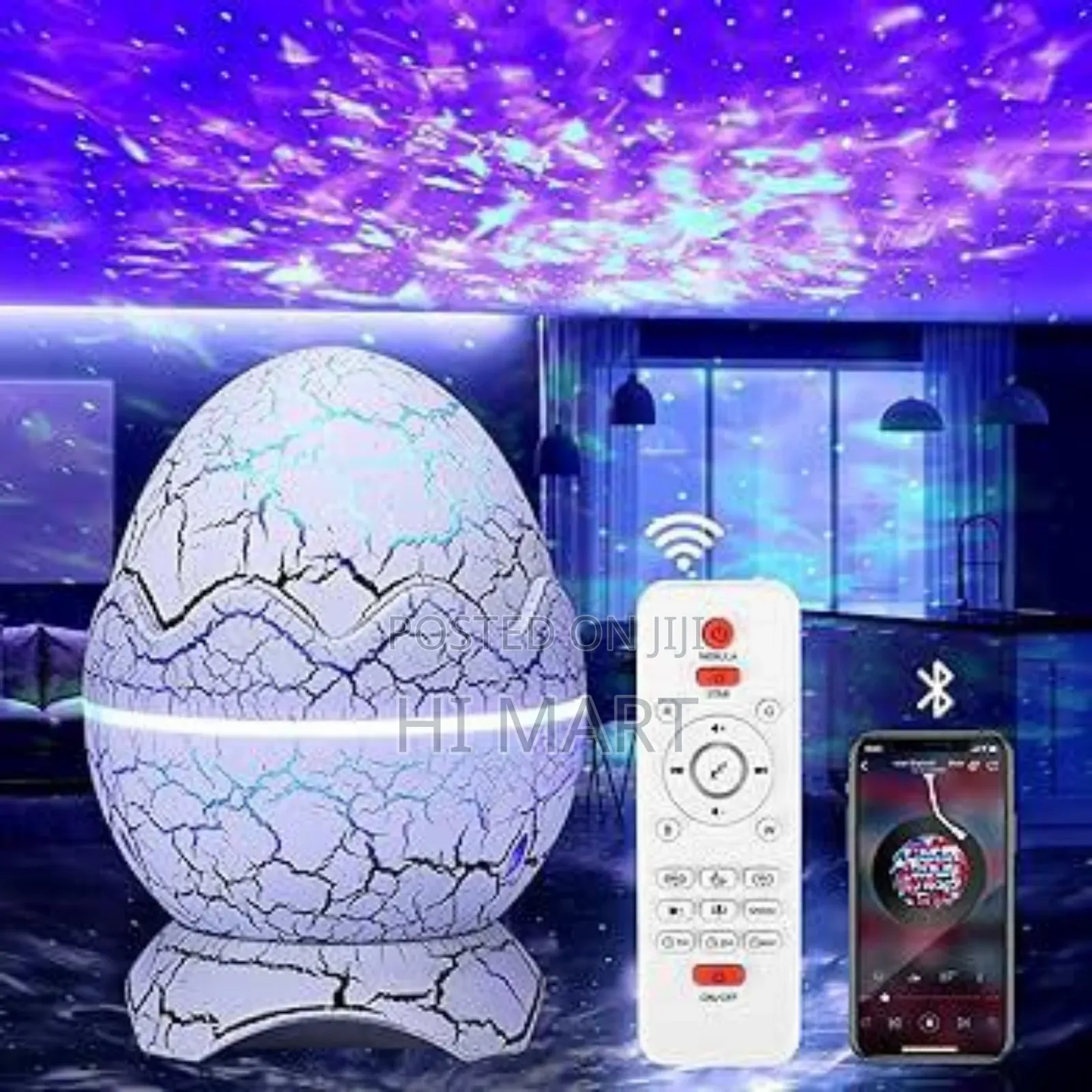 Dinosaur Egg Shape Galaxy Projector