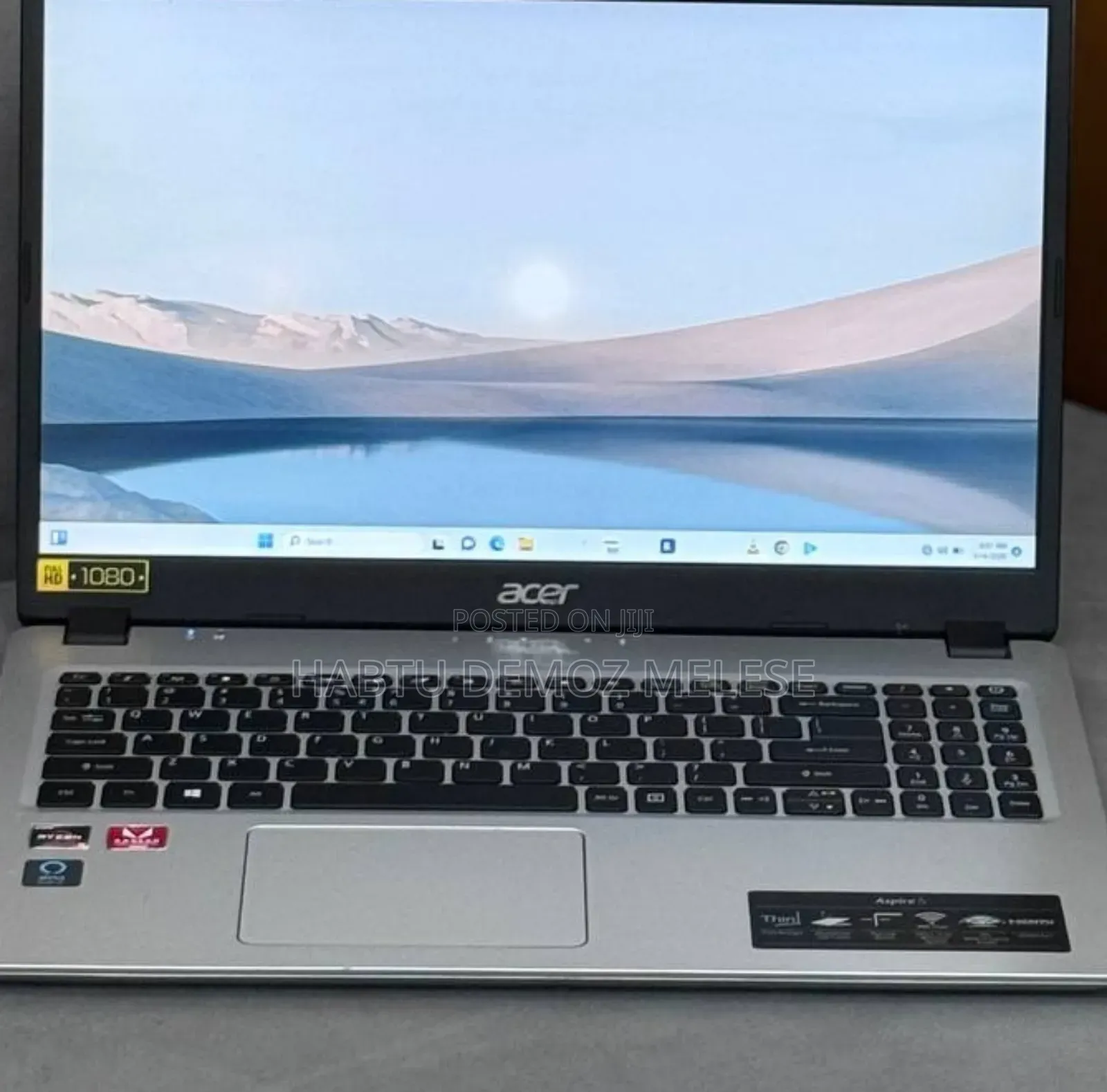 New Laptop Acer Aspire 3 4GB AMD Ryzen 3 SSD 128GB