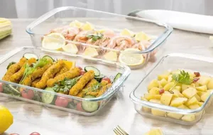 3pcs Rectangular Shape Kitchen Bakeware