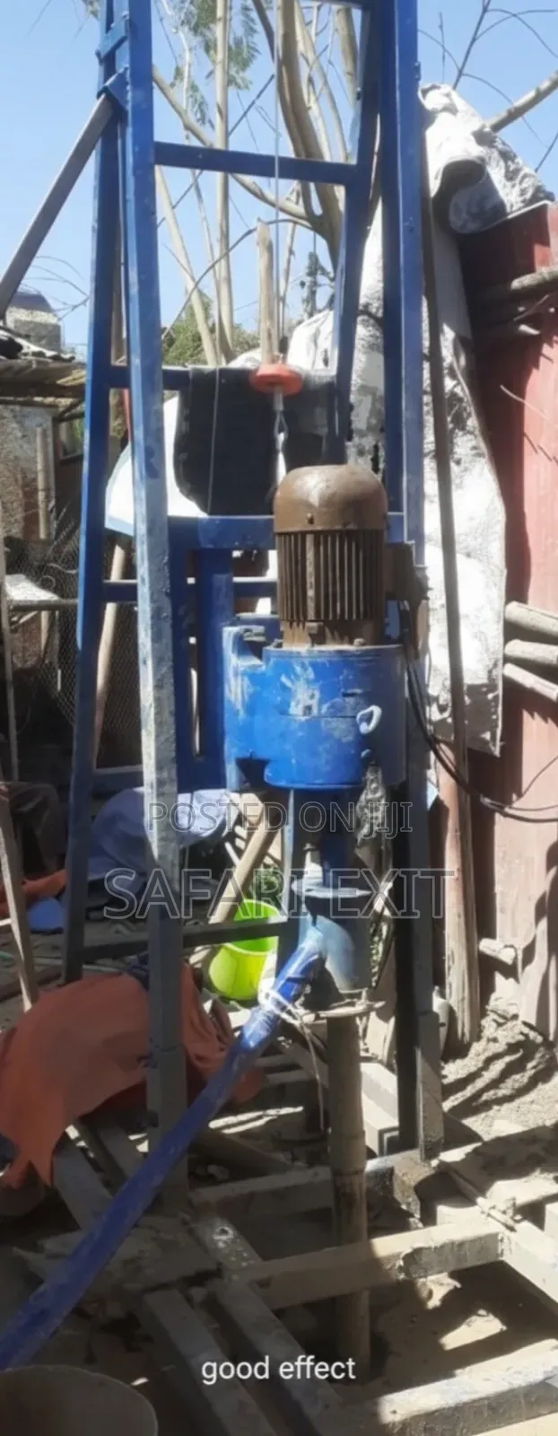 Water Driil Mmachineine 7.5hp / የከርሰ ምድር ውሃ መቆፈሪያ ማሽን