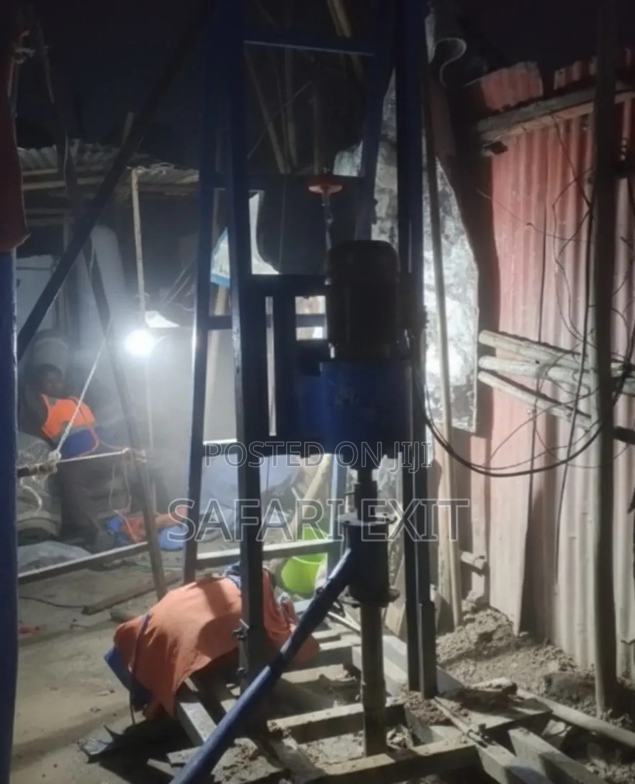 Water Driil Mmachineine 7.5hp / የከርሰ ምድር ውሃ መቆፈሪያ ማሽን