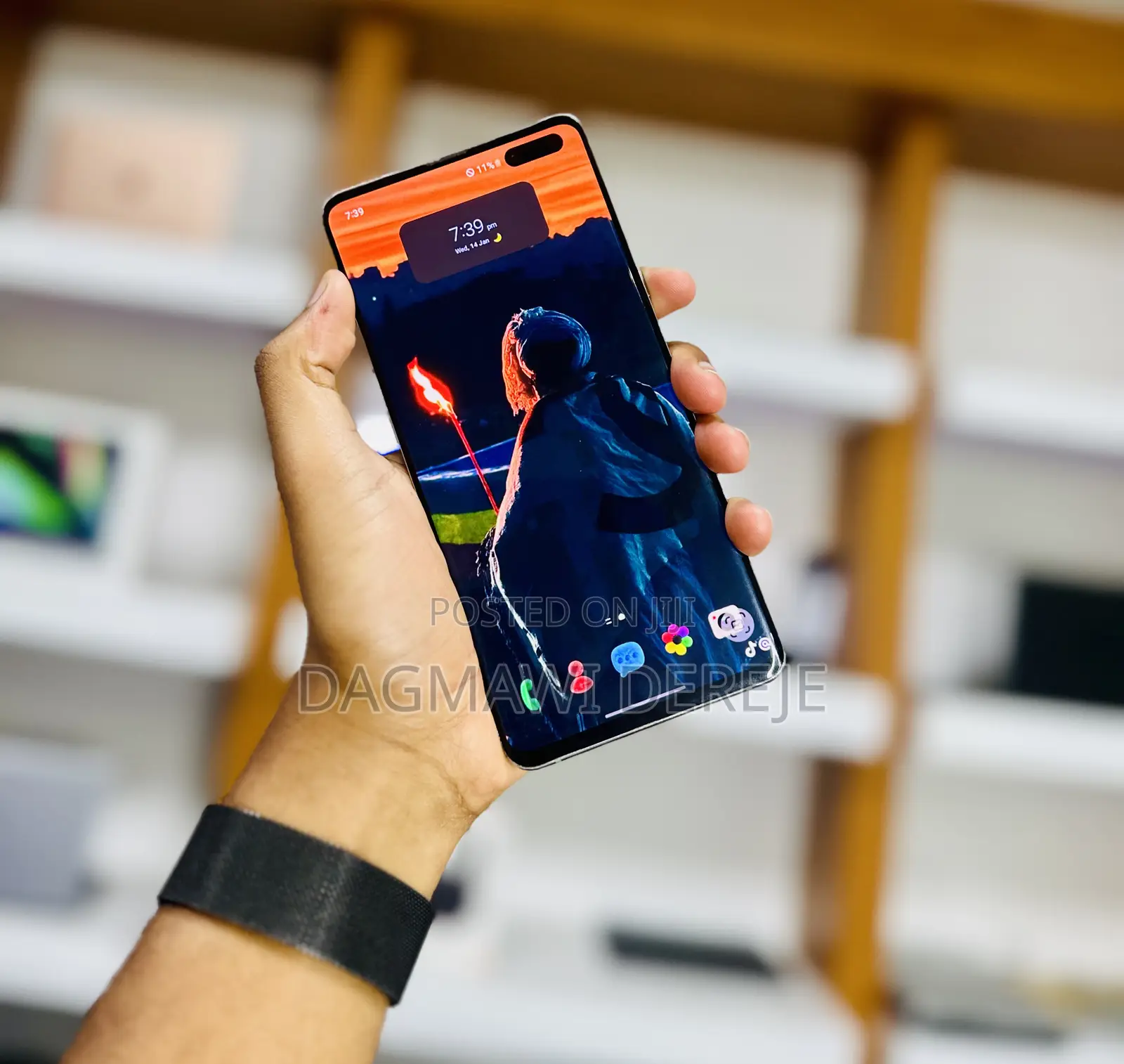 New Samsung Galaxy S10 5G 256 GB Blue