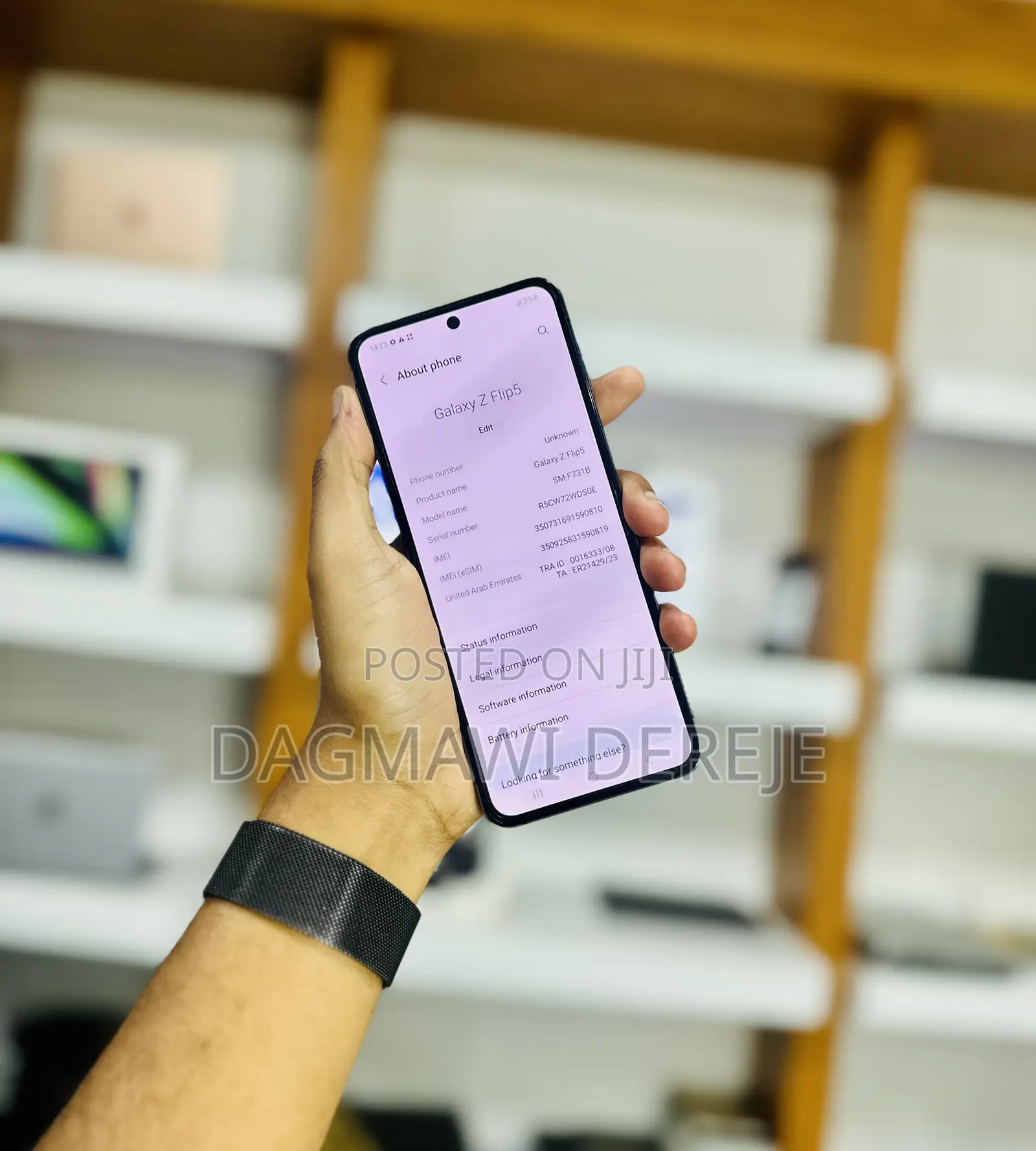 New Samsung Galaxy Z Flip5 512 GB Black