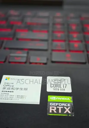 New Laptop HP Omen 15 16GB Intel Core I7 SSD 512GB