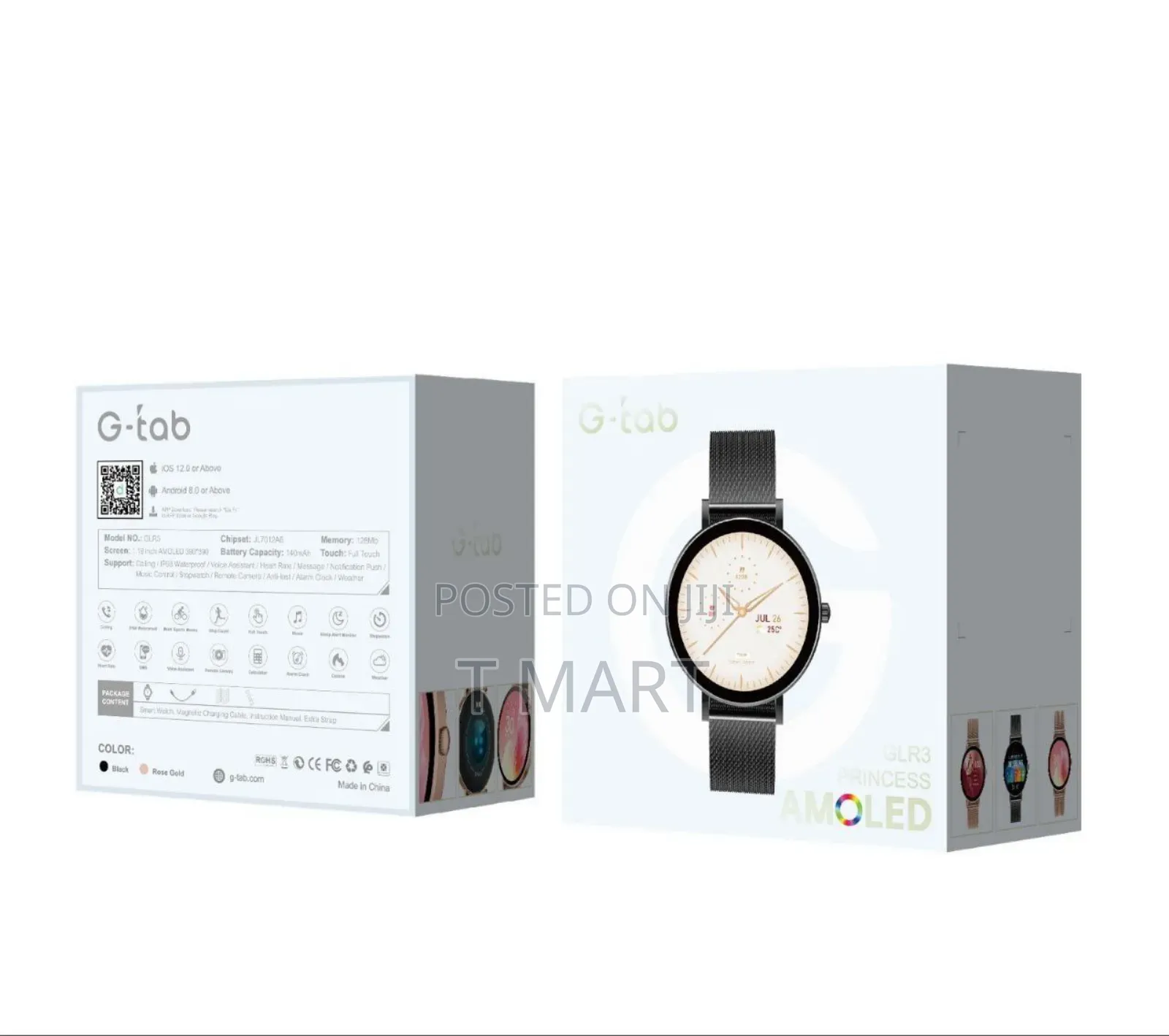 G-tab Glr3 Smartwatch For Princess