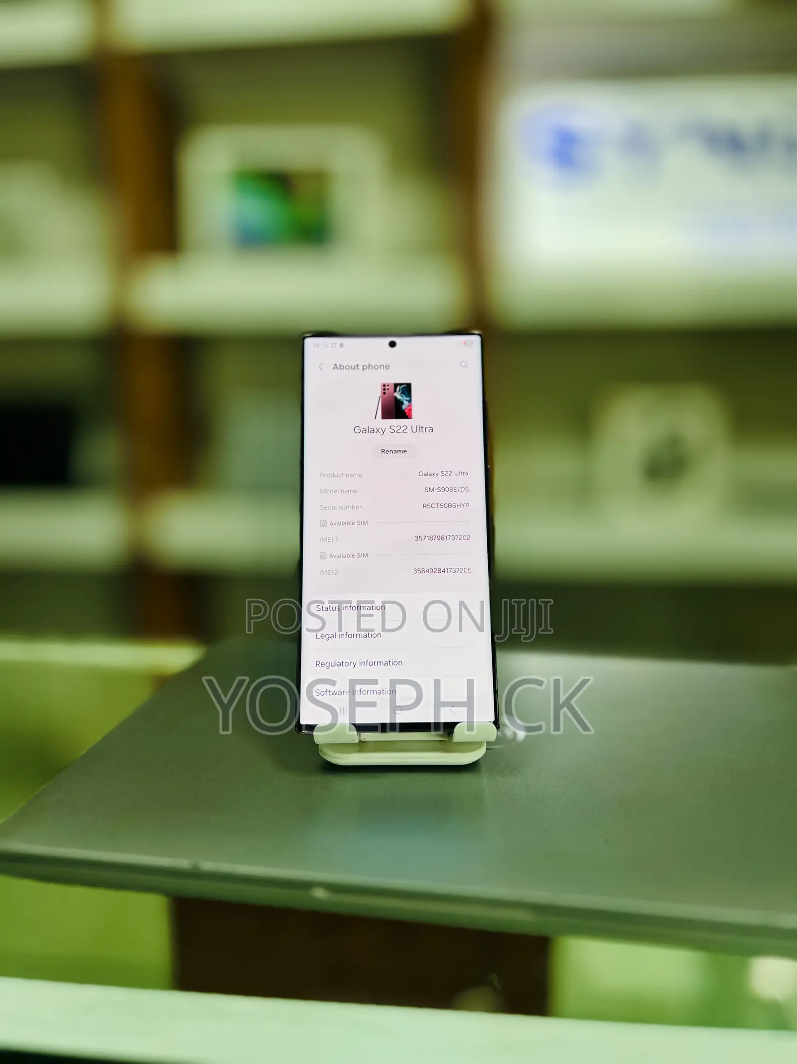 New Samsung Galaxy S22 Ultra 256 GB