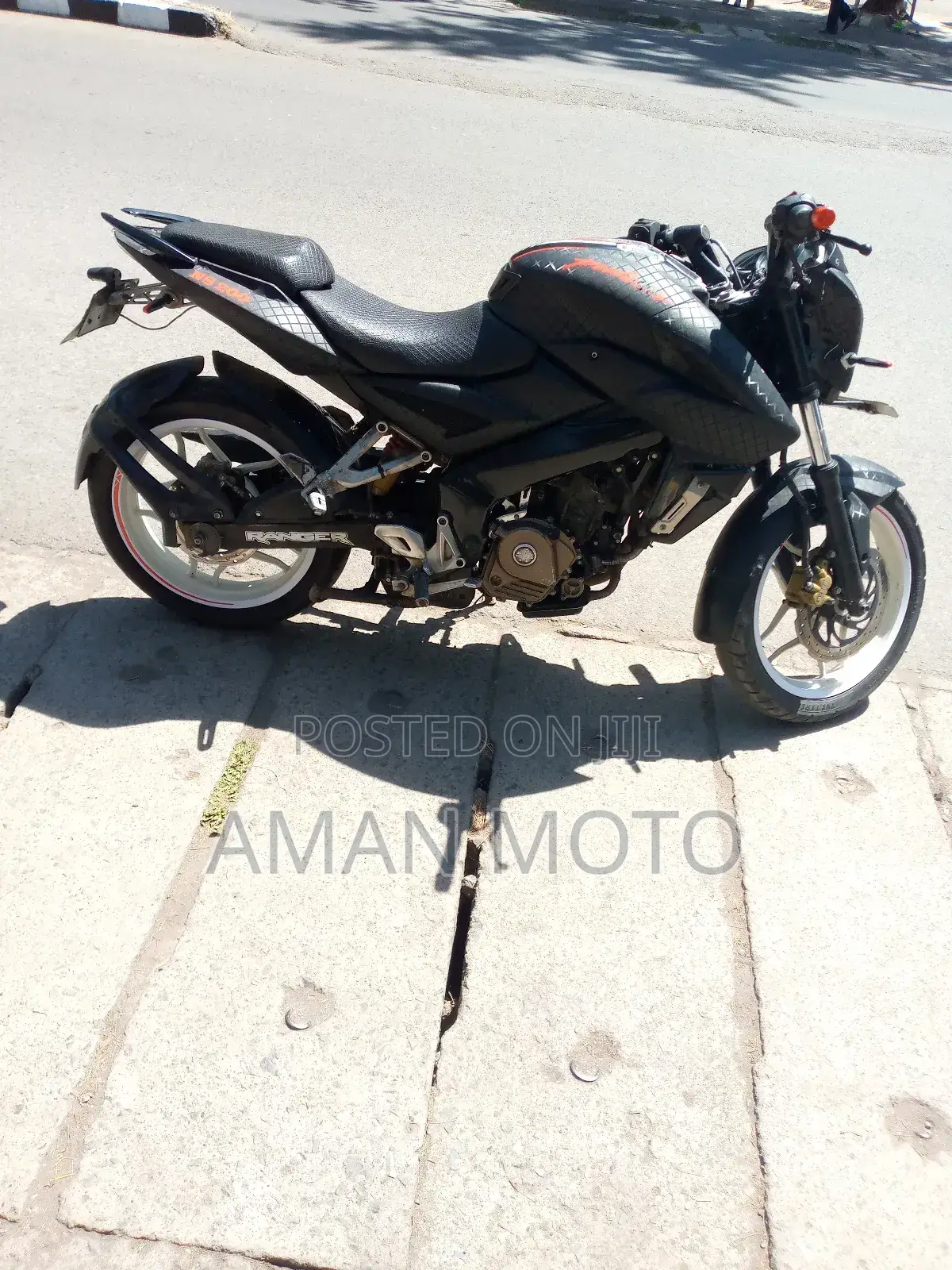 Bajaj Pulsar NS 200 2020 Black