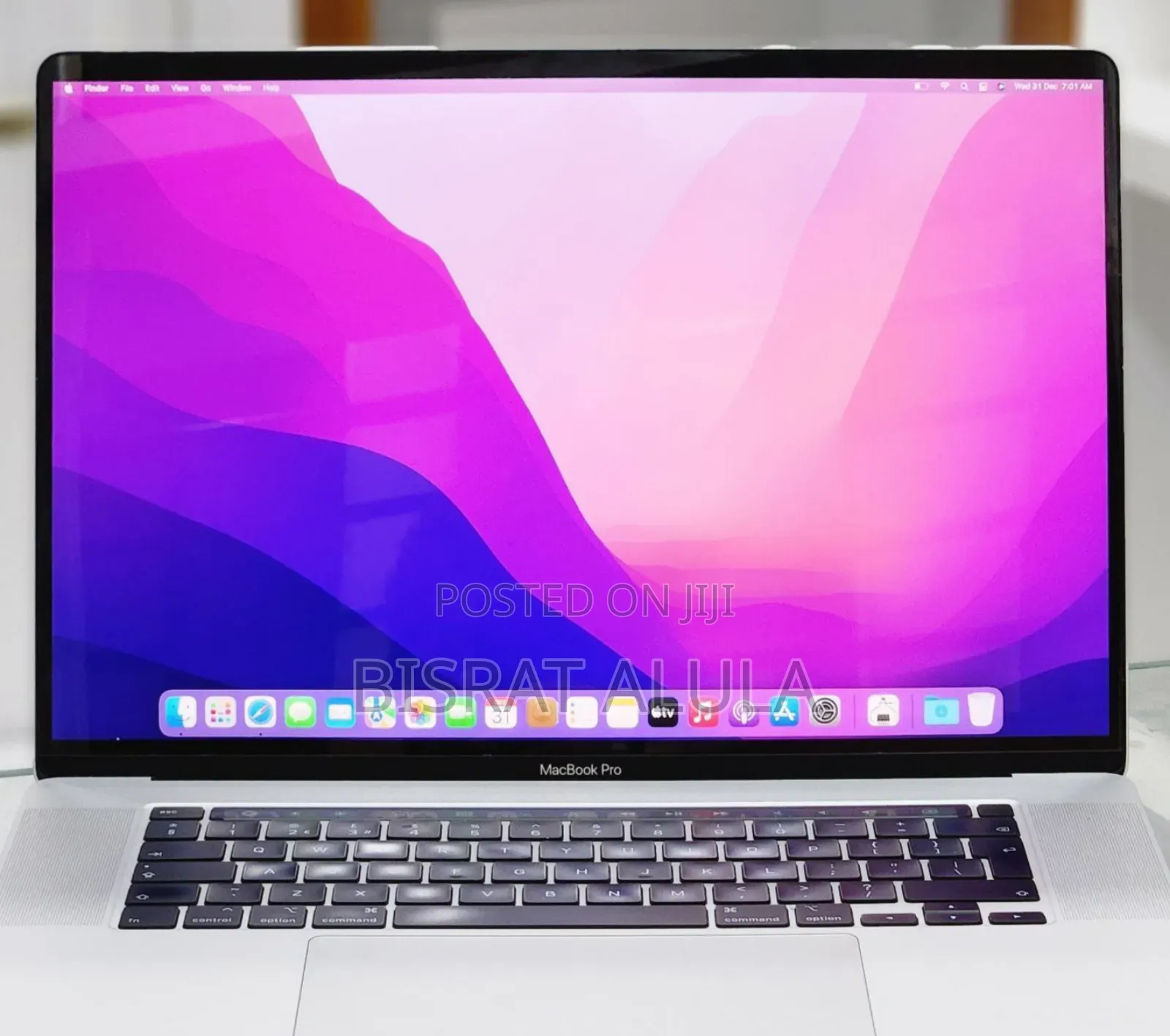 New Laptop Apple MacBook Pro 2019 16GB Intel Core I7 SSD 512GB