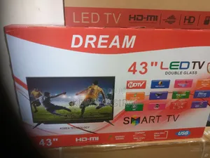 Draem 43inch Tv Smart Android Double Screen Led Tv Full Hd Quality