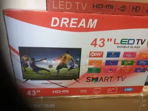 Draem 43inch Tv Smart Android Double Screen Led Tv Full Hd Quality
