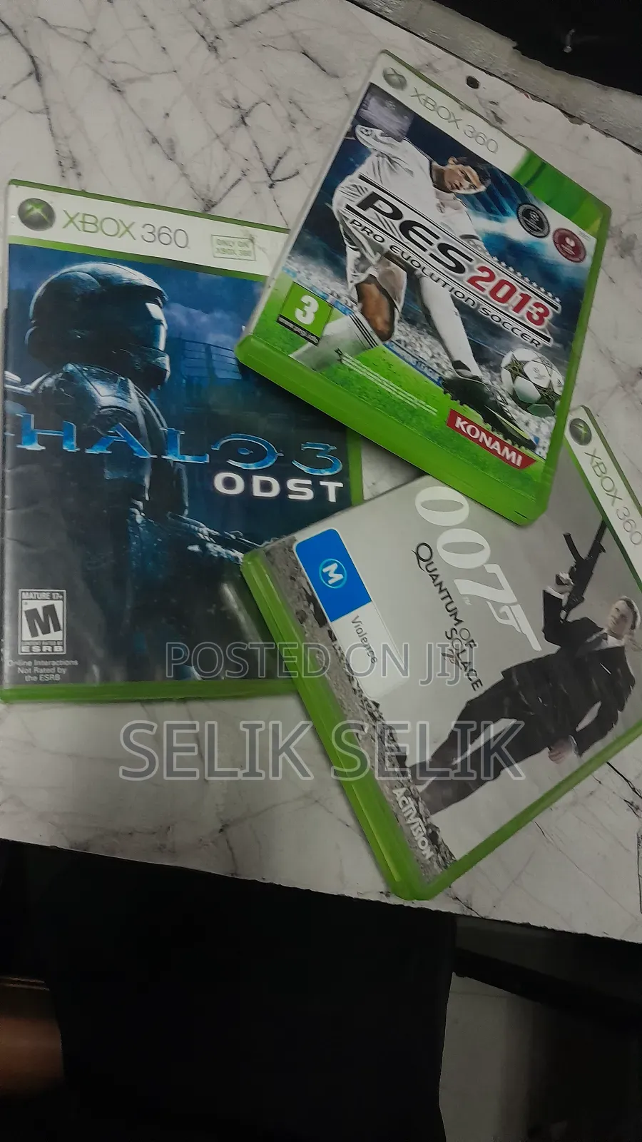 Xbox 360 Game እንጭናለን ዋጋ እንደጌሙ አይነት