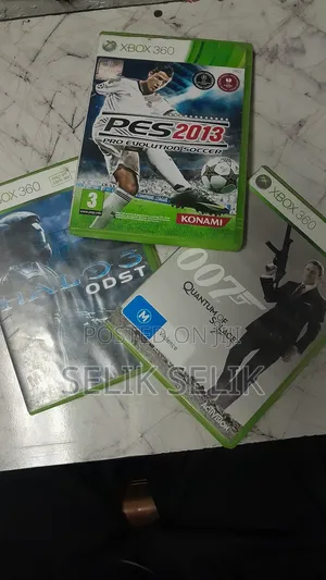 Xbox 360 Game እንጭናለን ዋጋ እንደጌሙ አይነት