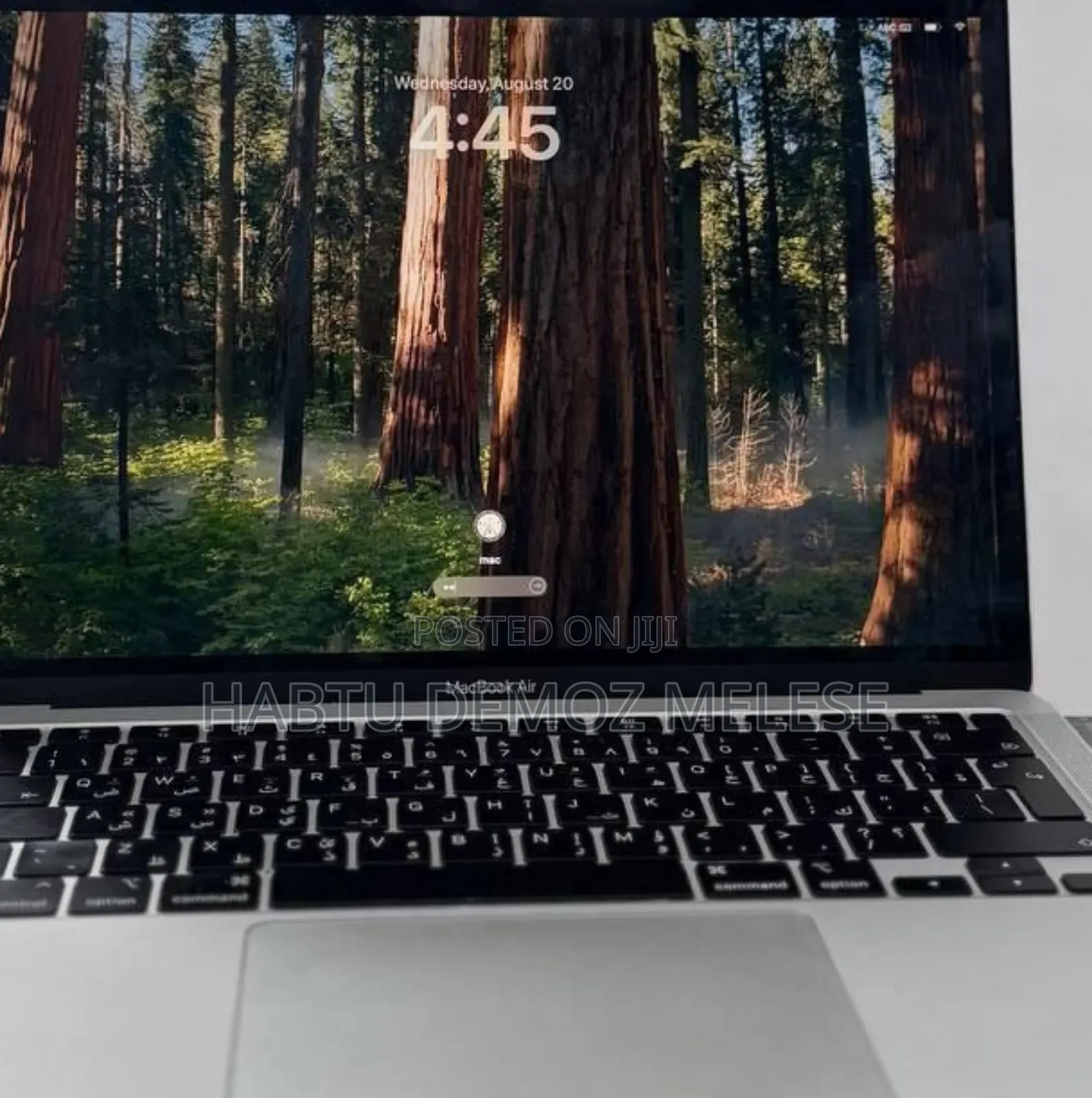 New Laptop Apple MacBook Air 2020 M1 8GB Apple M1 SSD 256GB