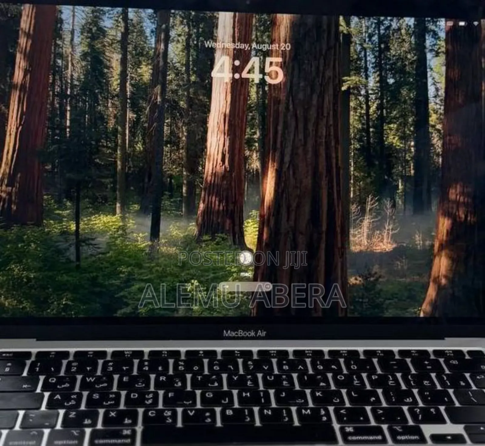 New Laptop Apple MacBook Air 2020 M1 8GB Apple M1 SSD 256GB