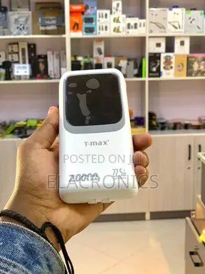 20,000mah T- Max Fast Charging 22.5w Power Bank