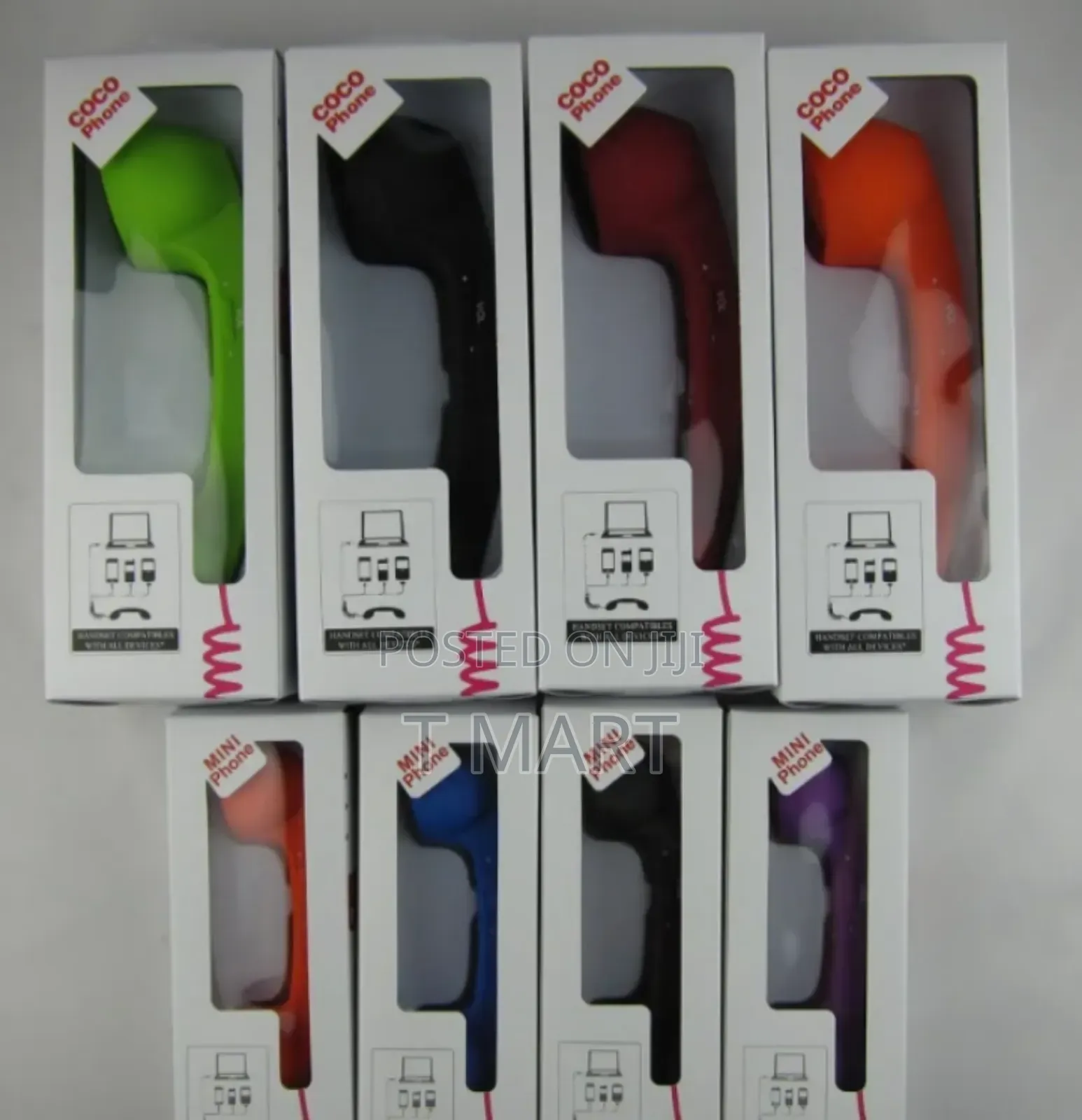 Porodo Classic Retro Phone Handset With Type-C Connector