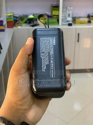 65 W 20000mah Power Bank With Type-C and Ios Line