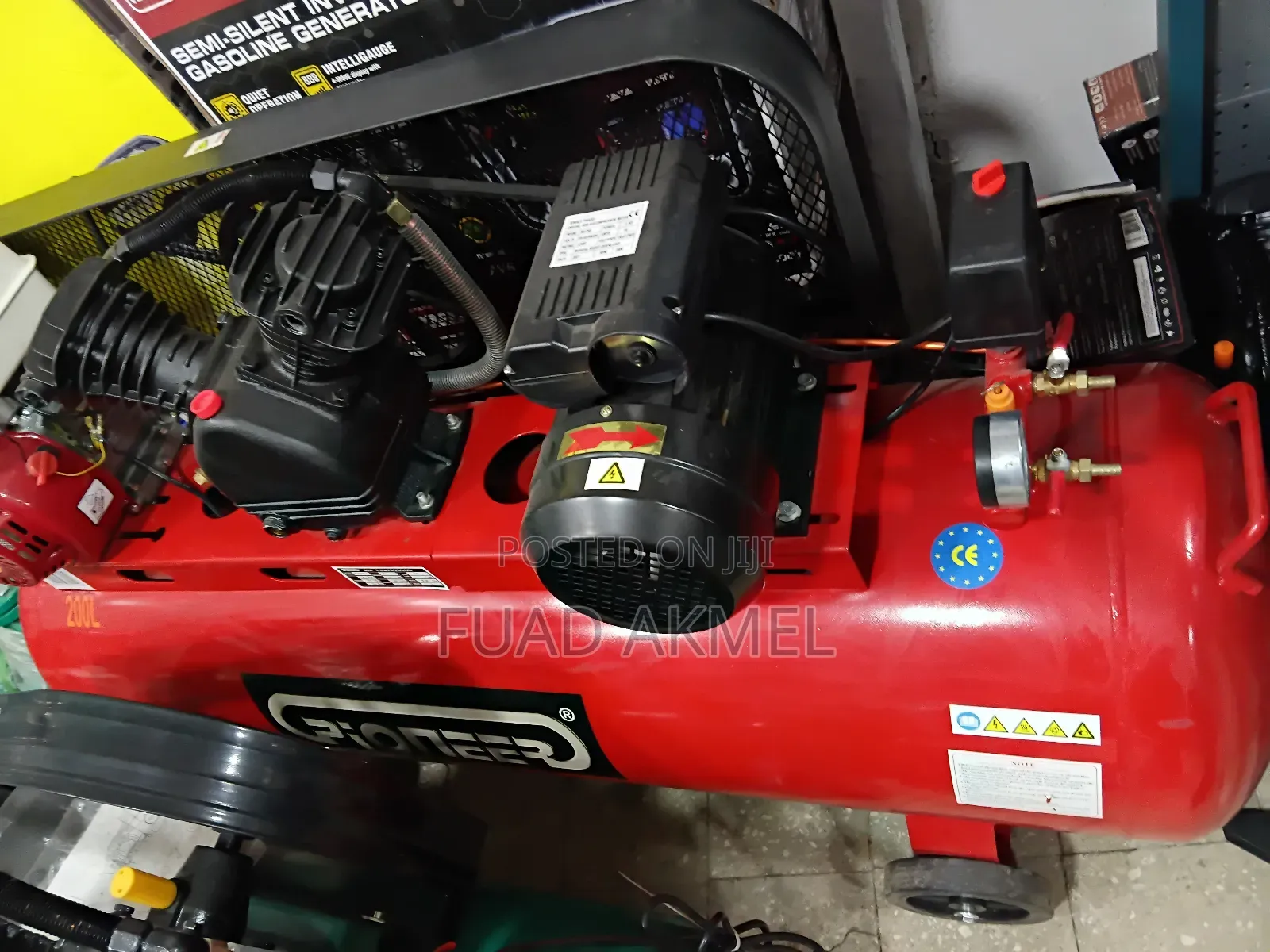 Pioneer Air Compresser 200l