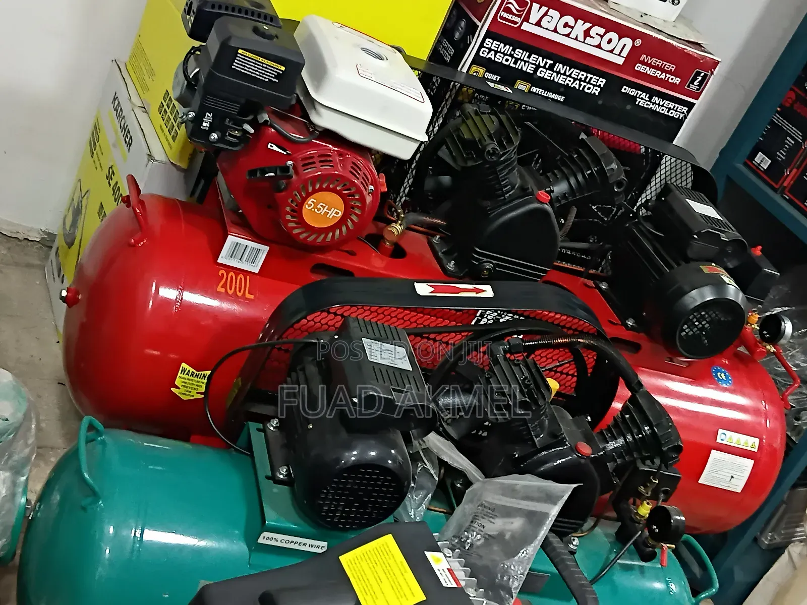 Pioneer Air Compresser 200l