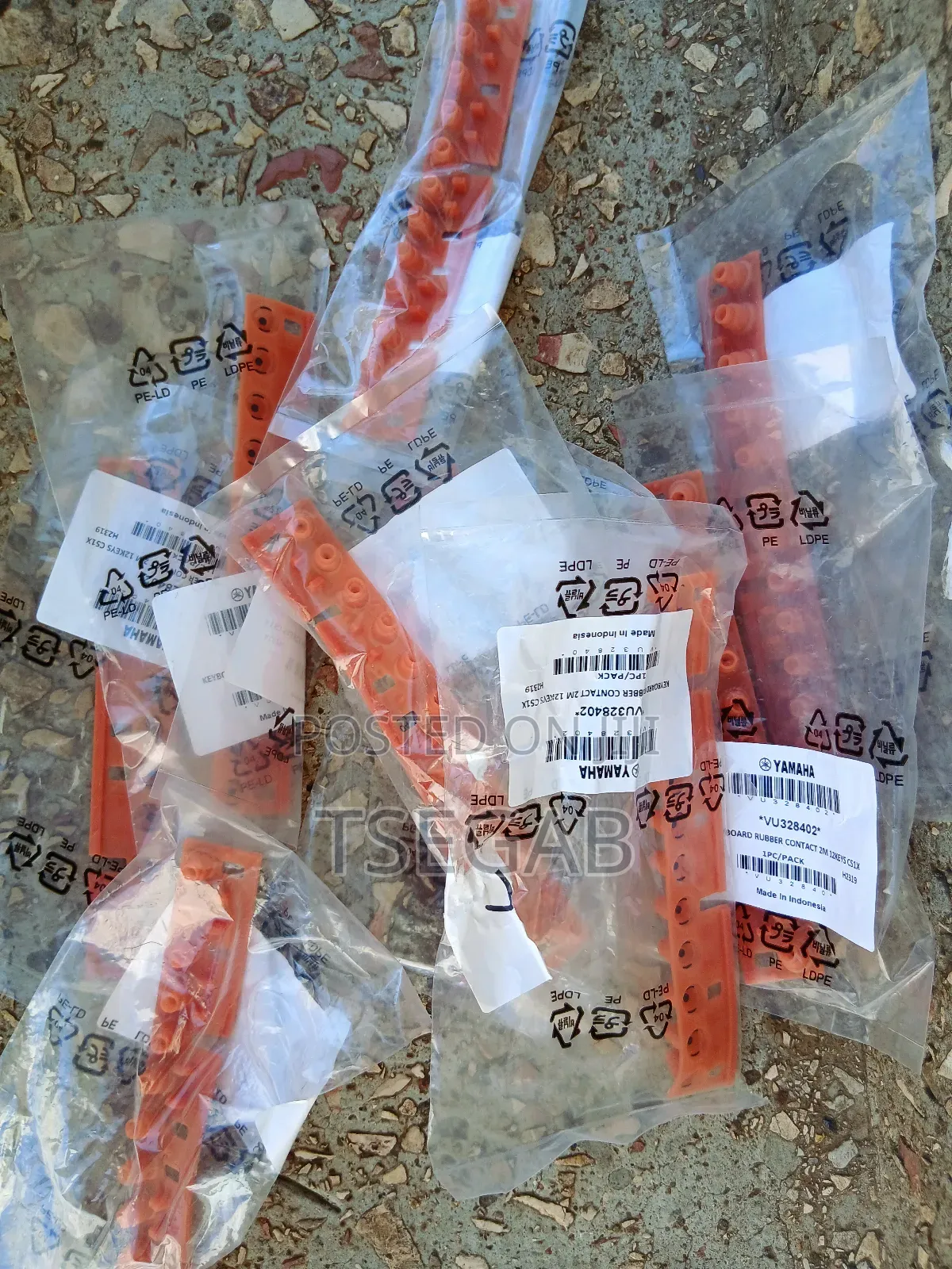 Original Yamaha.Psr,2000,2001 Keyboard Rubber