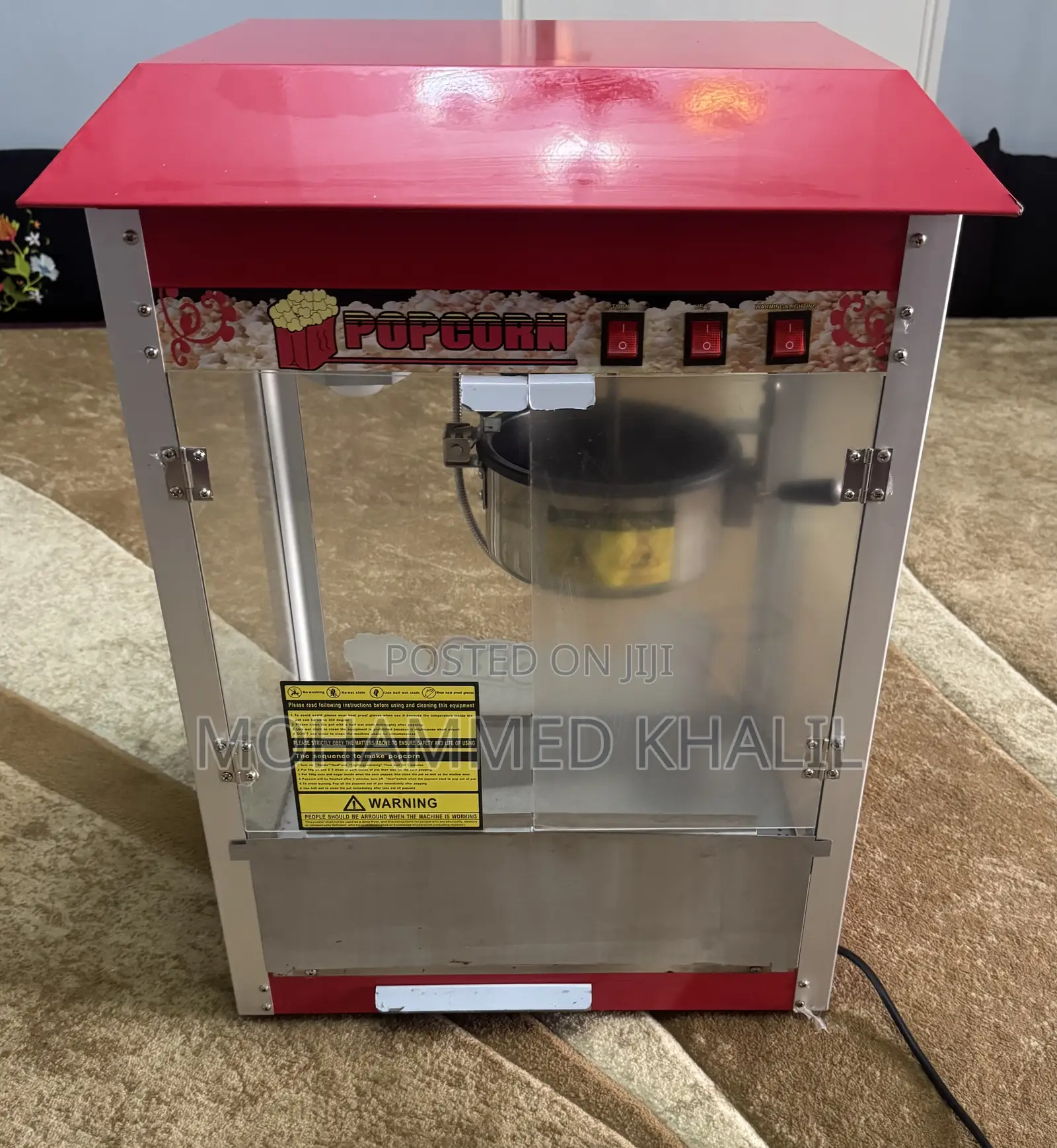Pop Corn Maker Machine