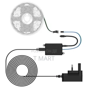 Porodo Blue Sound Reactive RGB Strip Light With Remote Control