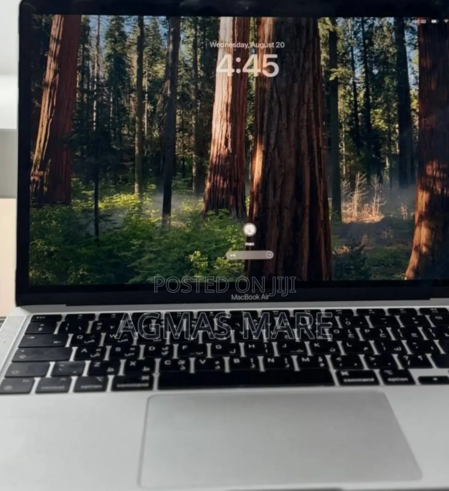 New Laptop Apple MacBook Air 2020 M1 8GB Apple M1 SSD 256GB