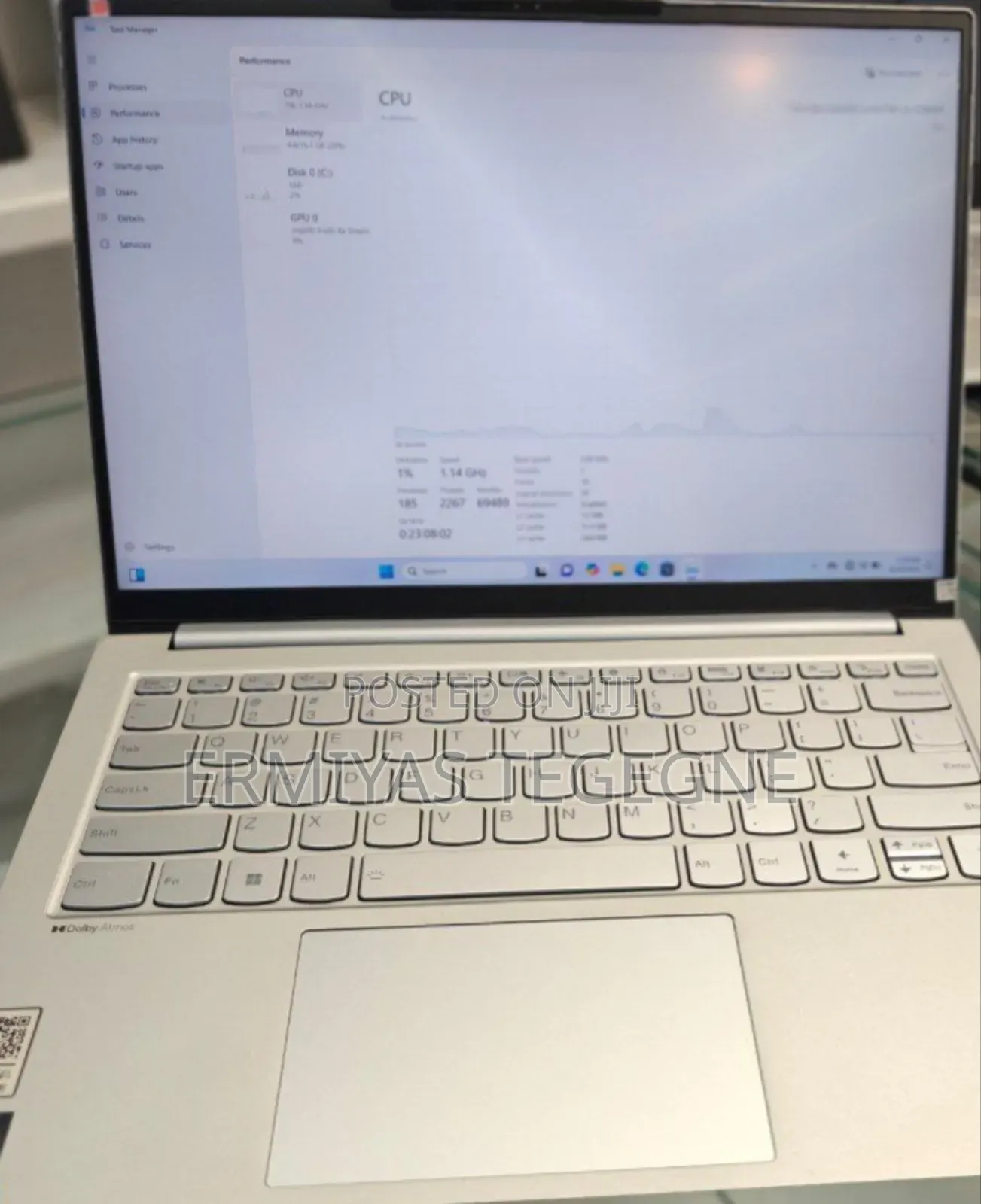 New Laptop Lenovo ThinkPad X1 Carbon 16GB Intel Core I9 SSD 512GB