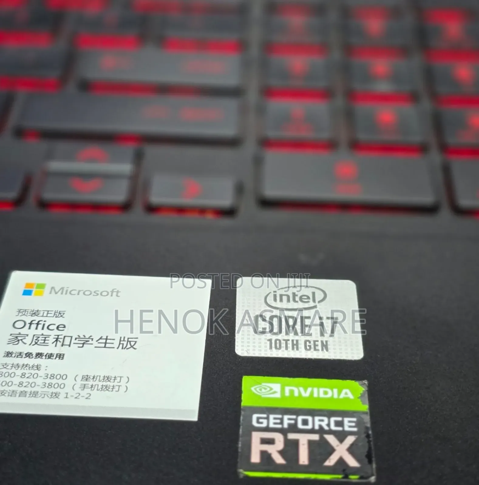 New Laptop HP Omen 15 16GB Intel Core I7 SSD 512GB