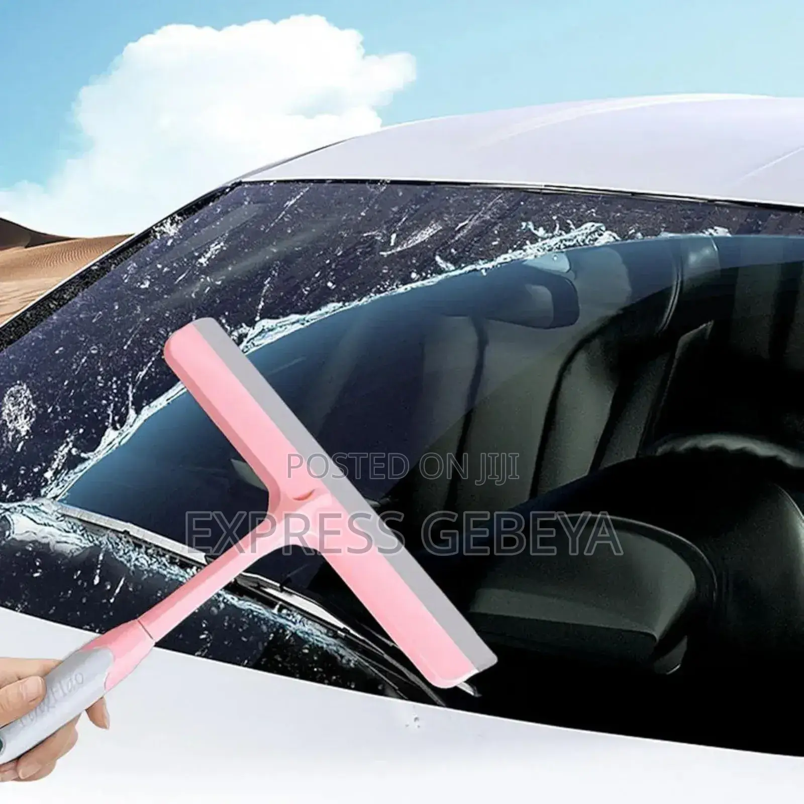 Hand-Held Plastic Window Squeegee Window Cleaner