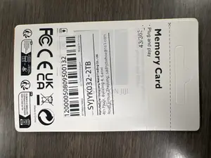 Sony Ultimate Pro 2tb Original High-Speed Performance Memory Card With