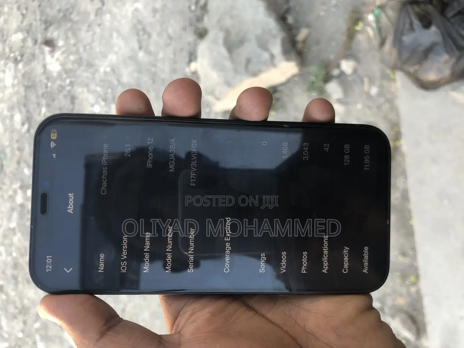 Apple iPhone 12 128 GB Black