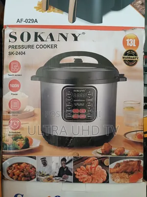 Sokany Sk-2404 Electric Pressure Cooker.