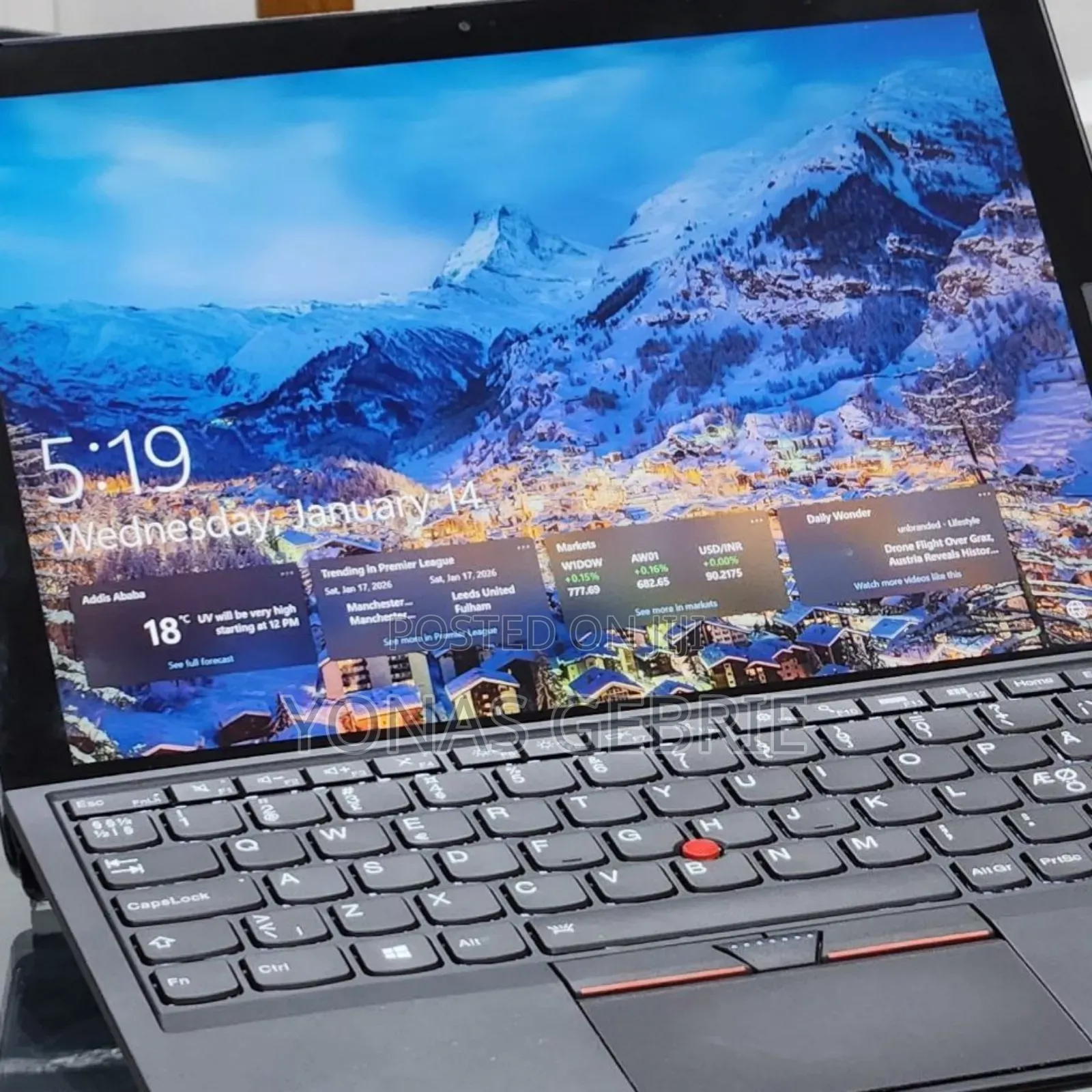 New Laptop Lenovo 8GB Intel Core i5 SSD 256GB