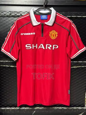 1998/99 Sharp Manchester United Retro Jersey Home, Away and 3rd Kit